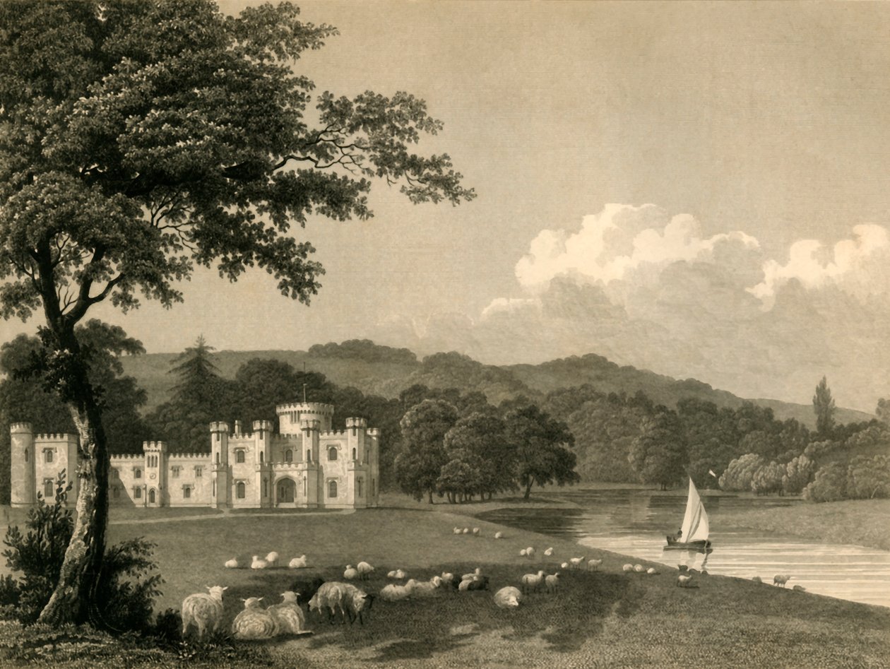 Knepp Kalesi, 1835. by Charles J. Smith