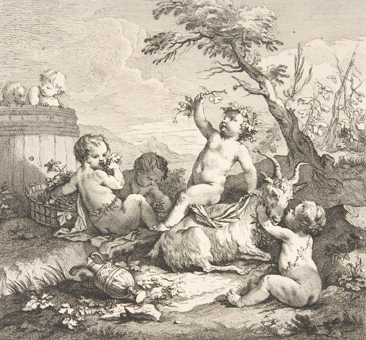 Düşmek. by Charles Joseph Natoire
