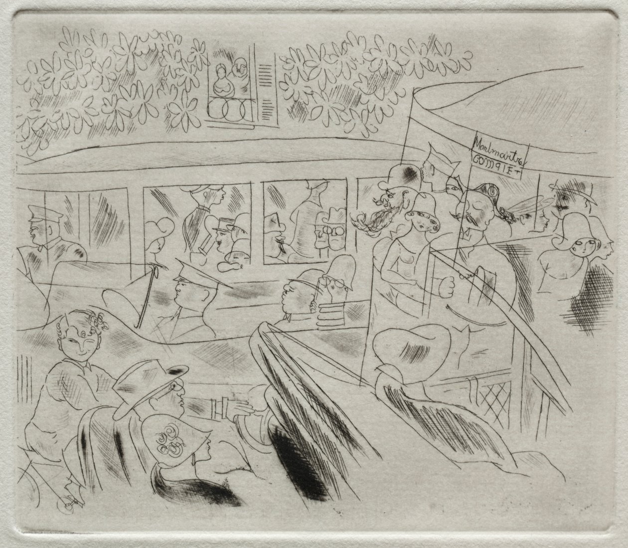Trafik, Montmartre by Charles Laborde