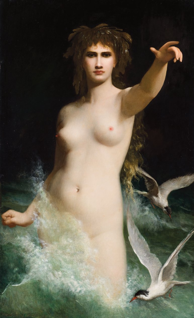 Fırtına, 1879 by Charles Landelle