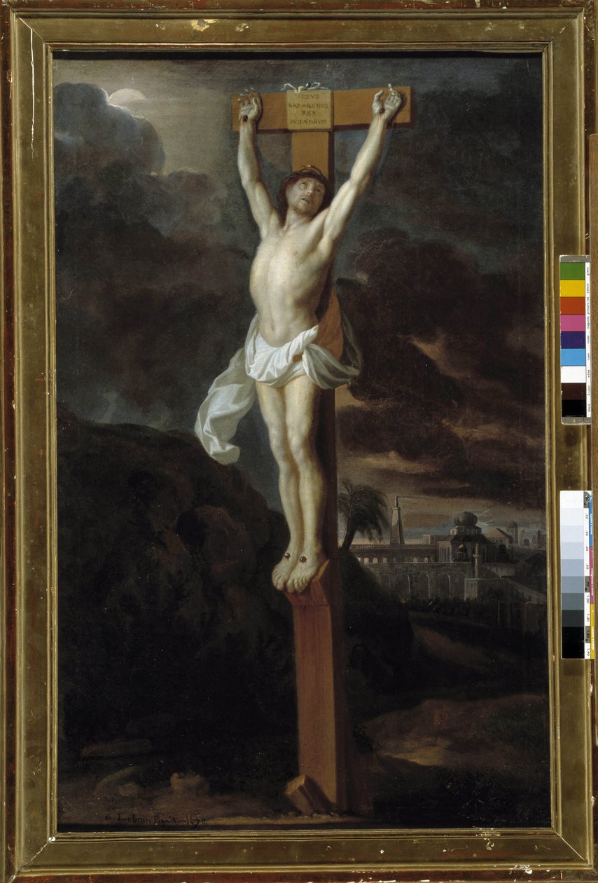 İsa çarmıhta by Charles Le Brun