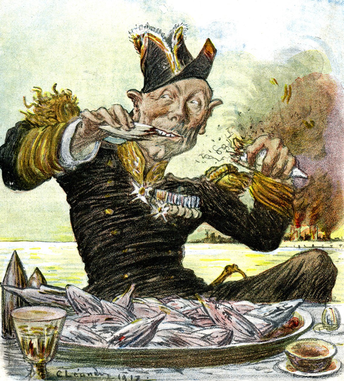 John Jellicoe by Charles Leandre