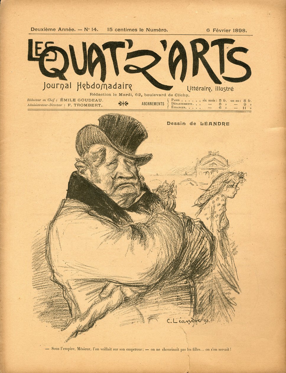 Quat z sanatları by Charles Leandre