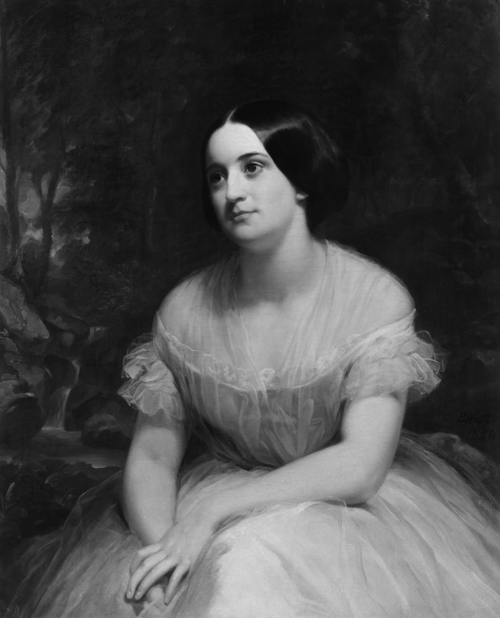 Bayan James Clinton Griswold, 1854. by Charles Loring Elliott