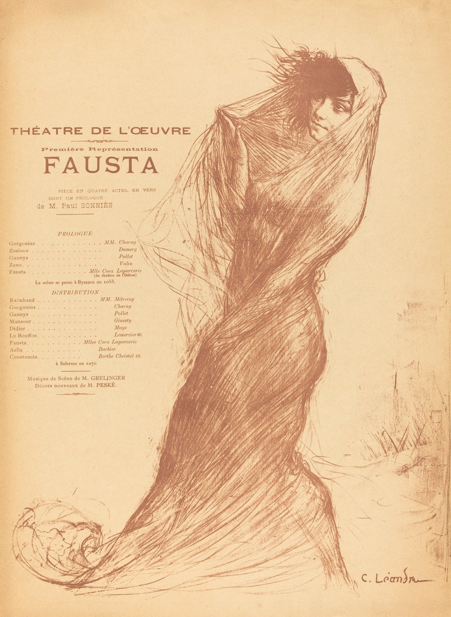 Faust by Charles Lucien Leandre