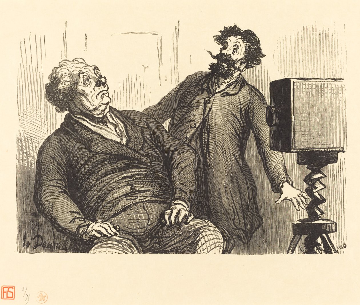 Fotoğrafçılar ve fotoğraflar by Charles Maurand after Honoré Daumier