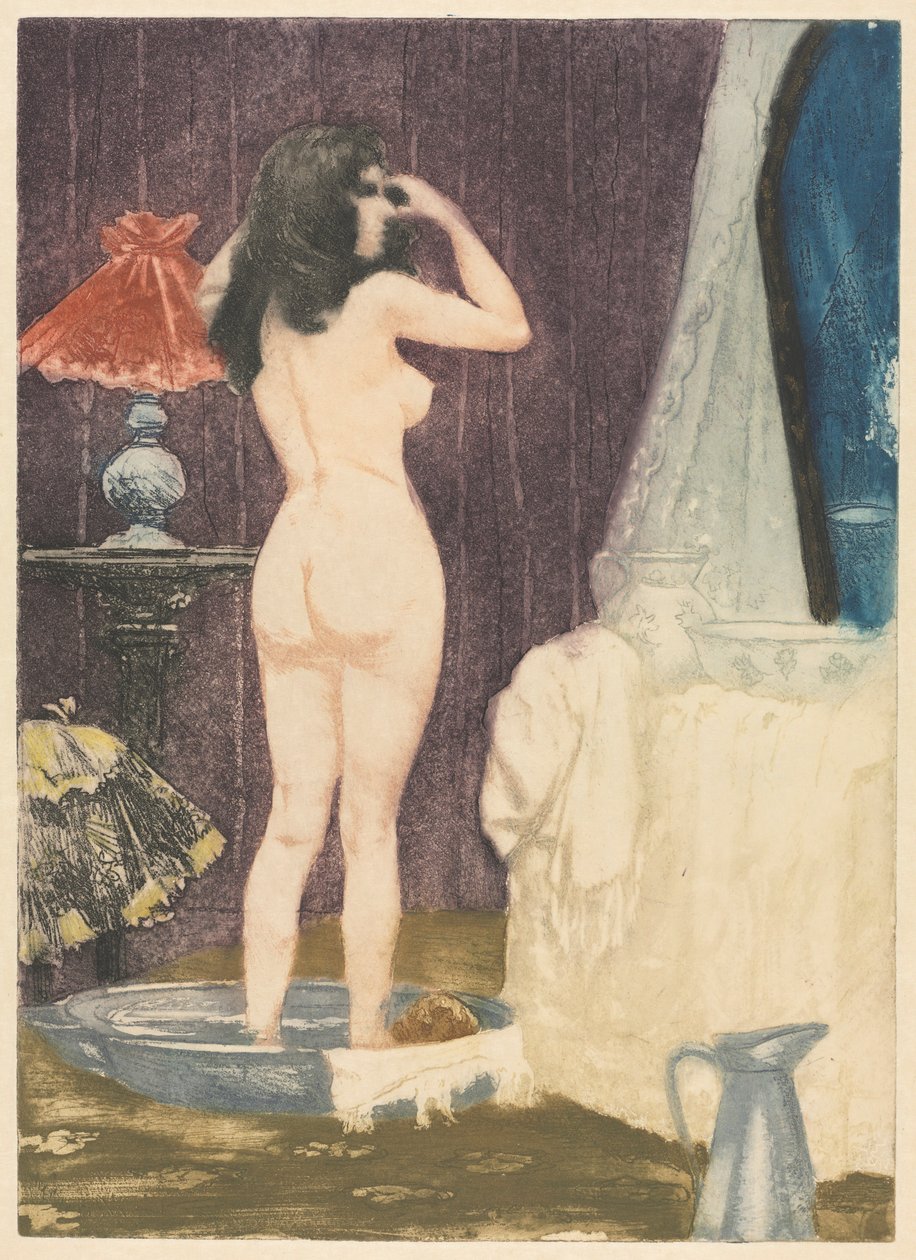 Soyunma Odası, 1898. by Charles Maurin