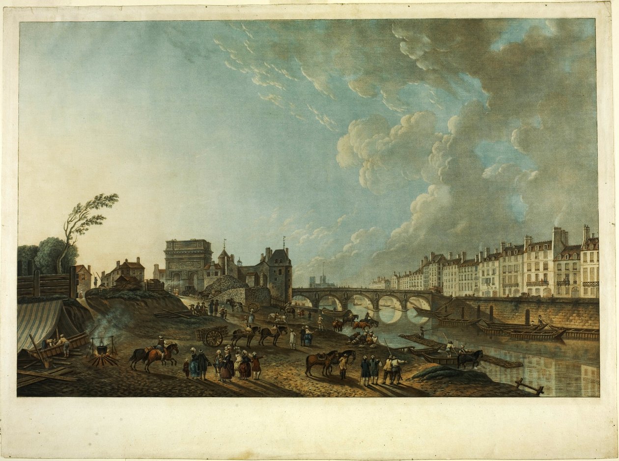 Liman St. Bernard by Charles Melchior Descourtis