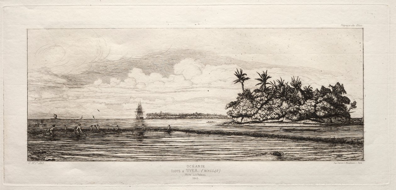 Okyanus, 1845. by Charles Meryon