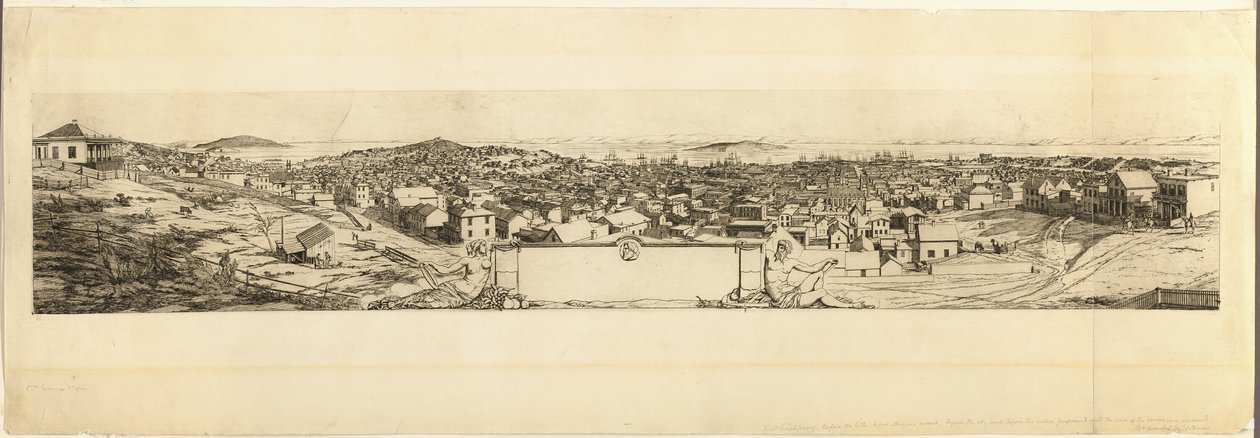 San Francisco by Charles Meryon