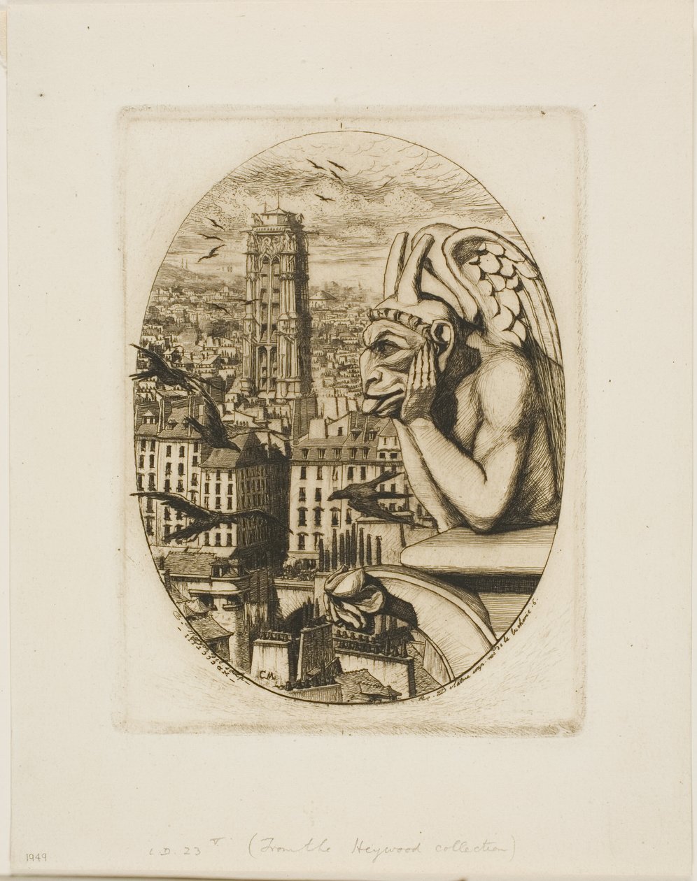Vampir by Charles Meryon