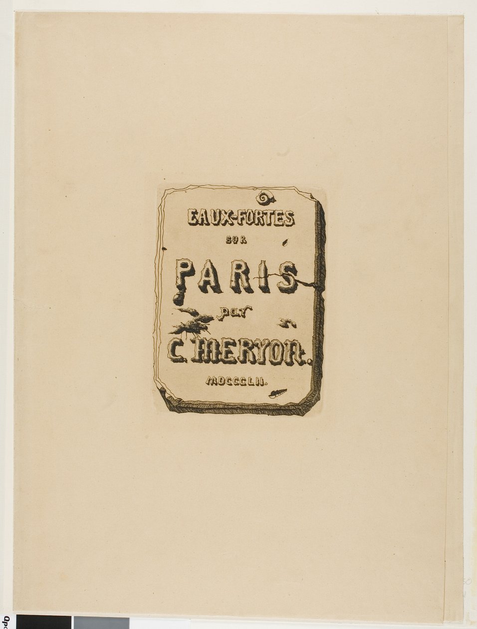 Eaux-Fortes sur Paris