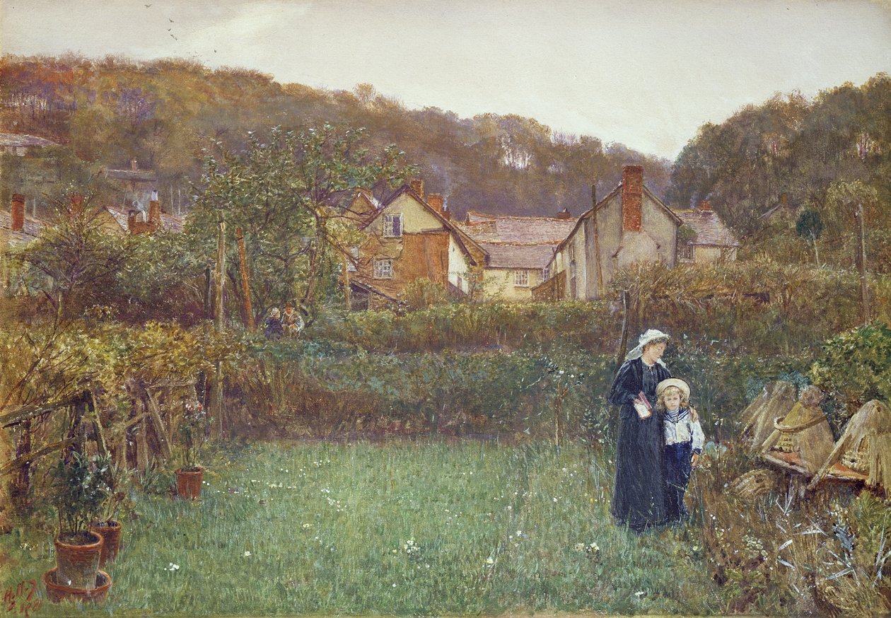 Arılara Anlatmak by Charles Napier Hemy