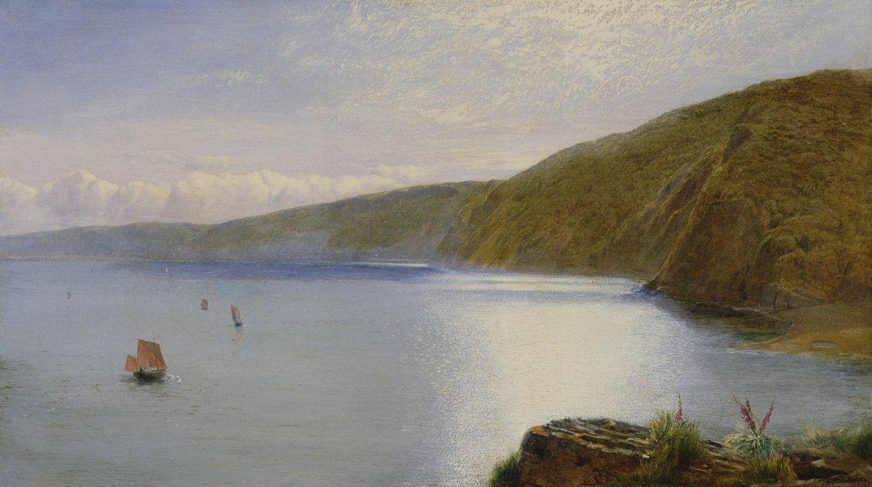 Güneş Işığında Okyanus, 1864 by Charles Napier Hemy