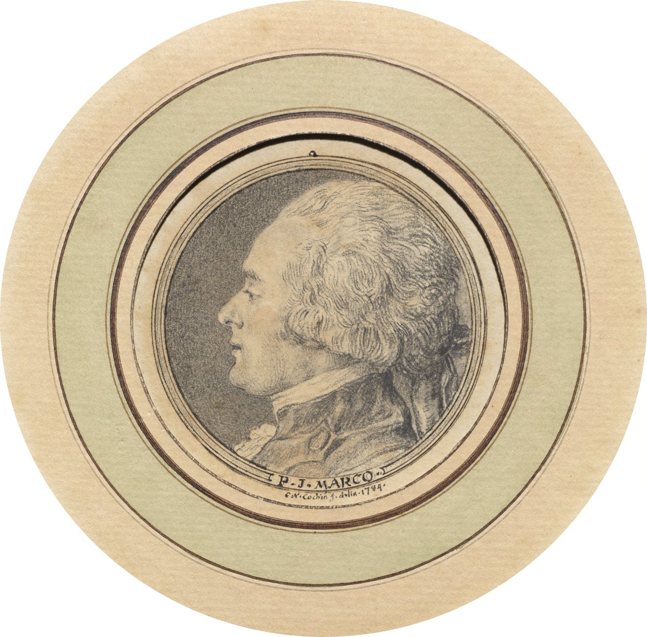 pijama Çerçeve by Charles Nicolas Cochin II