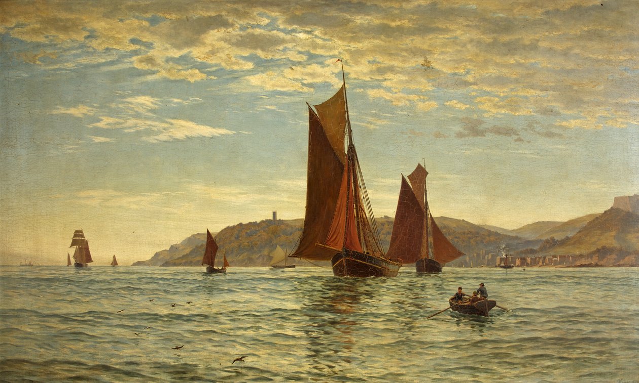 Cawsand Körfezi by Charles Parsons Knight