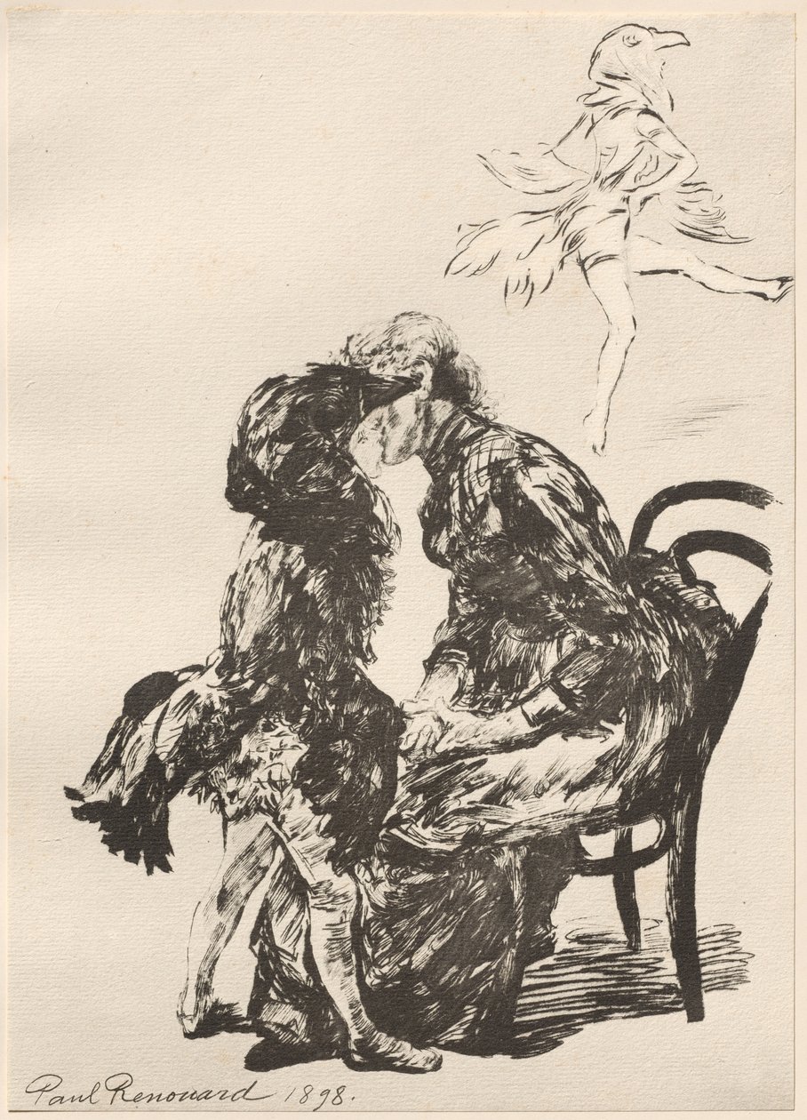 Baleden Önce, 1898. by Charles Paul Renouard