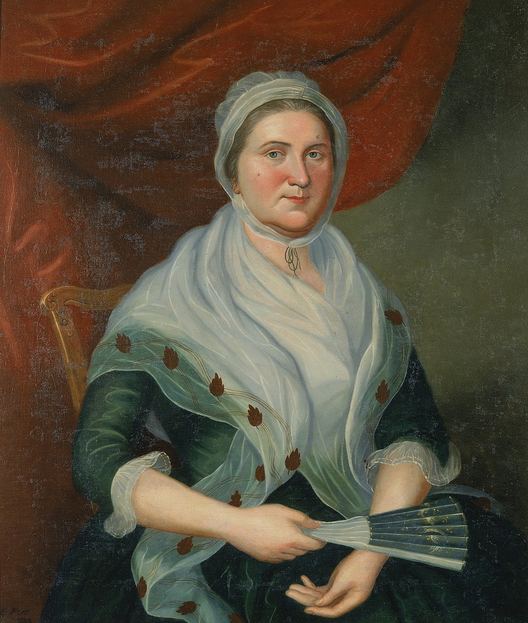 Emily Smiley Snowden, 1793. by Charles Peale Polk