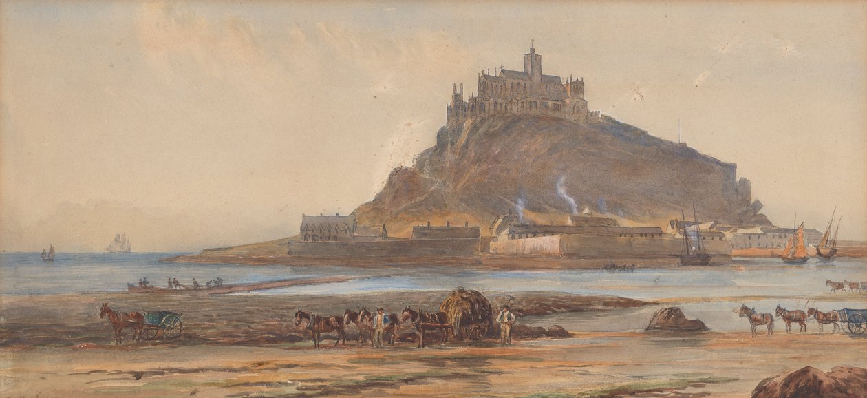 Mont Saint Michel by Charles Reginald Aston