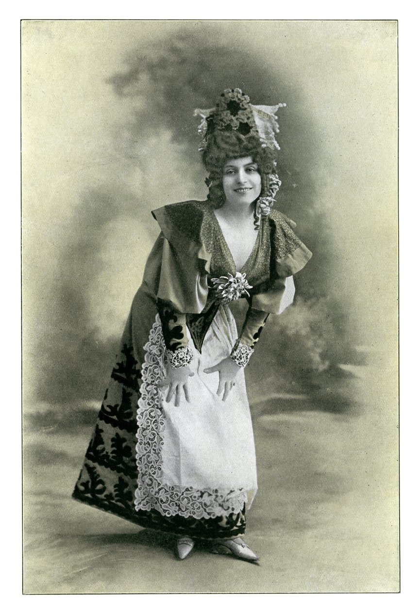 Charlotte Wiehe, 1901. by Charles Reutlinger