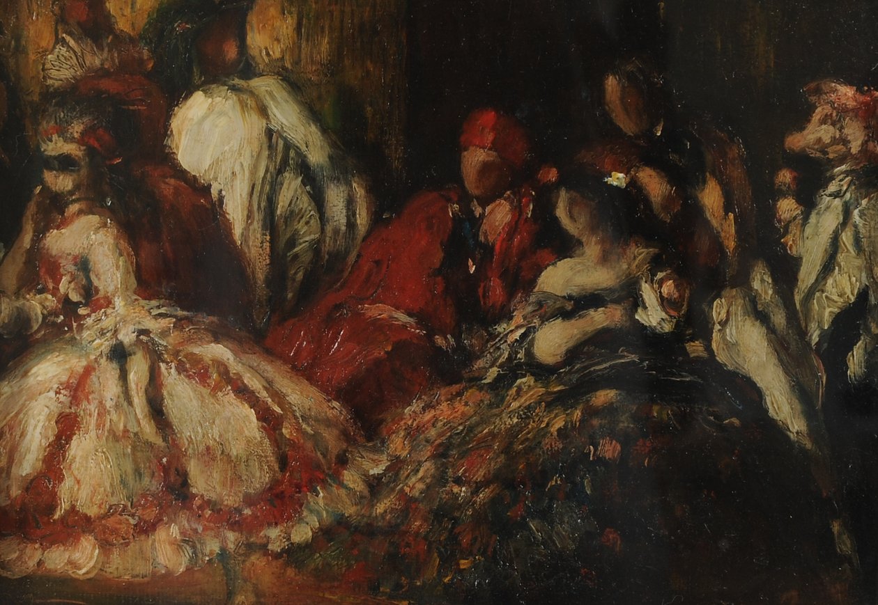 Süslü Bir Akşam Yemeği Partisi, c.1903 by Charles Ricketts