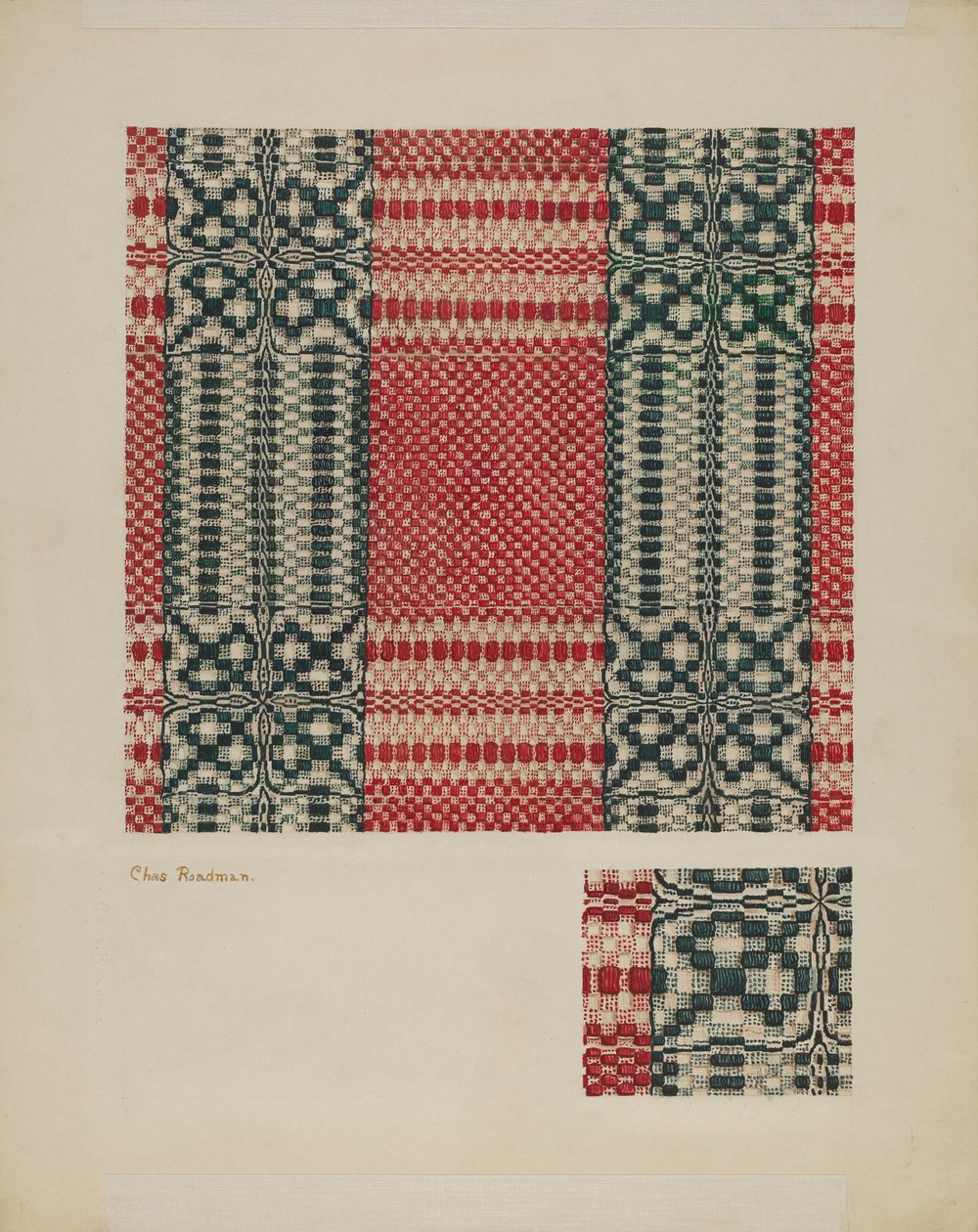 Yatak örtüsü by Charles Roadman