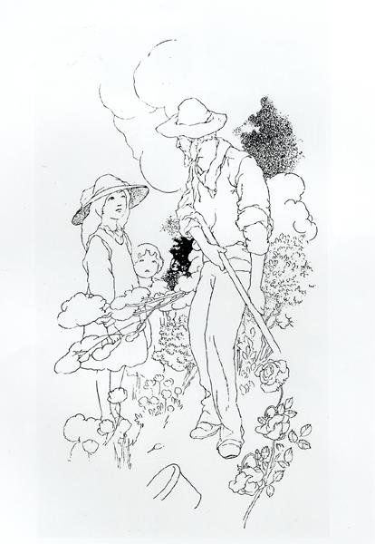 bahçıvan iş başında by Charles Robinson