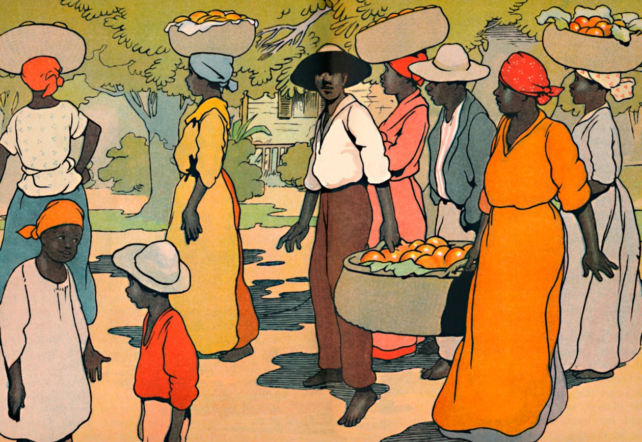 Pazara Gitmek, 1912 by Charles Robinson