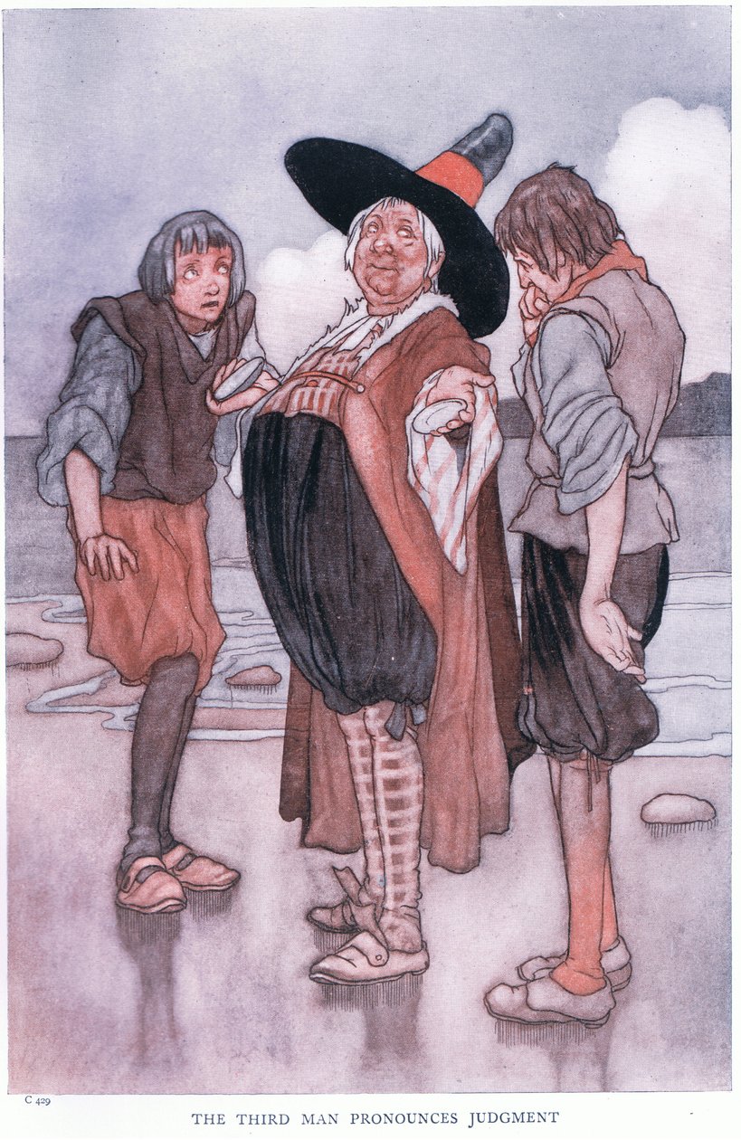 Üçüncü adam hükmü açıklıyor, 1930