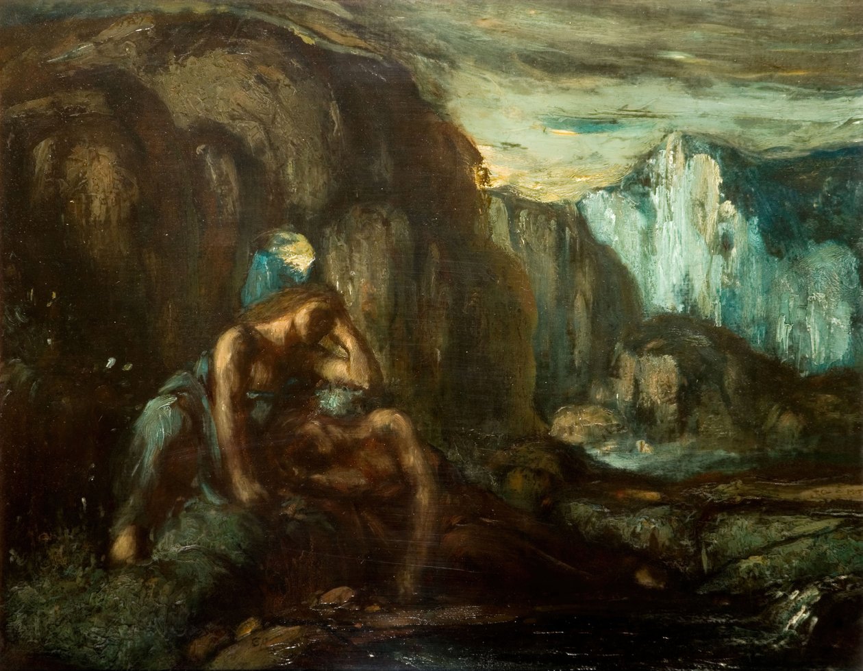 Tobias ve Melek, 1905. by Charles S Ricketts
