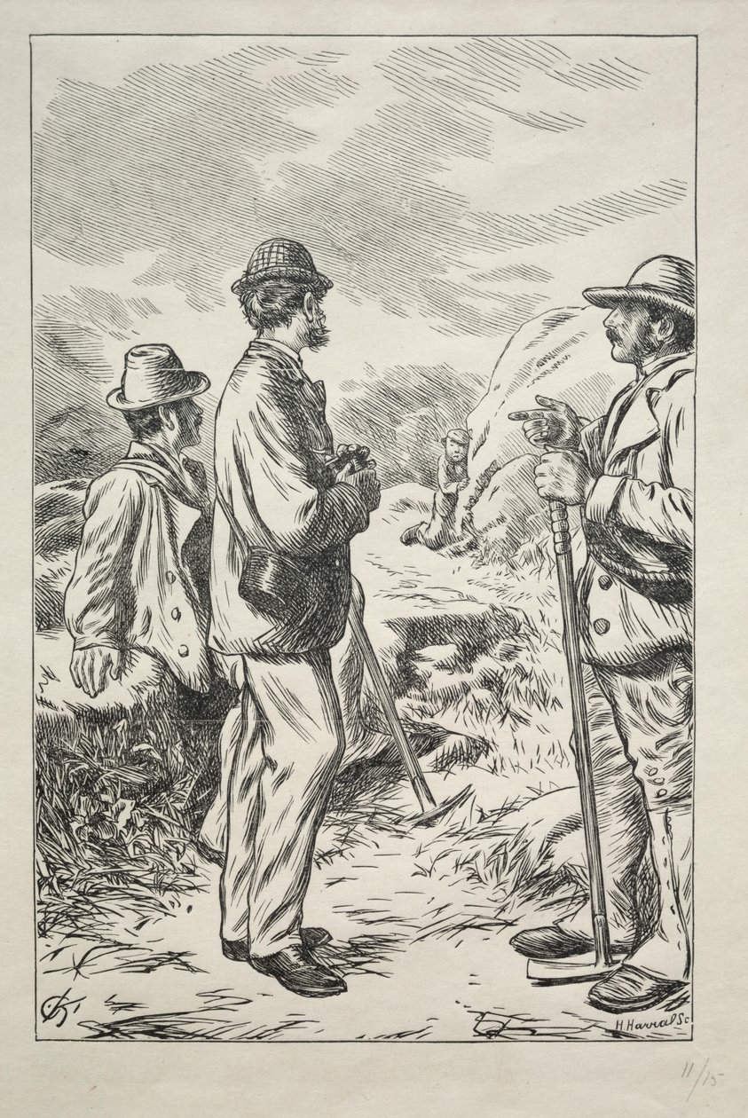 Üç İsim, 1869. by Charles Samuel Keene