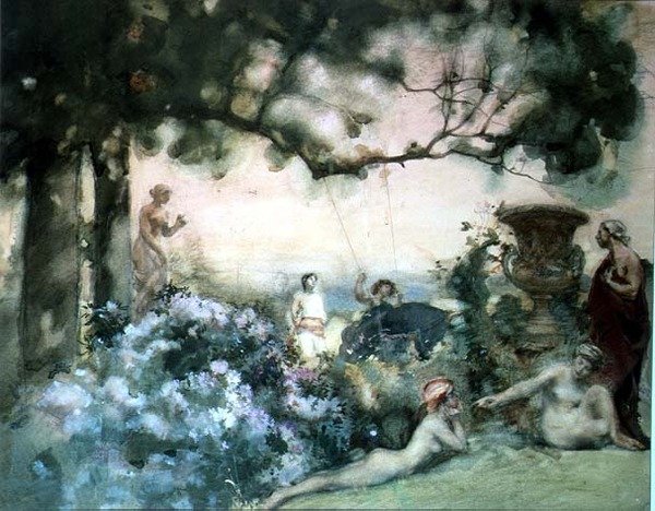 Salıncak by Charles Sims