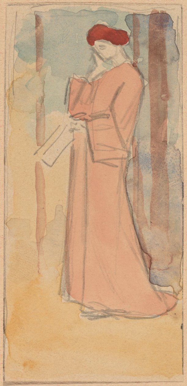 Panel Çalışması by Charles Sprague Pearce