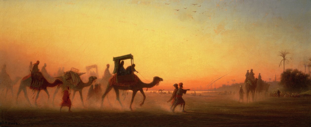 Karavan by Charles Theodore Frere