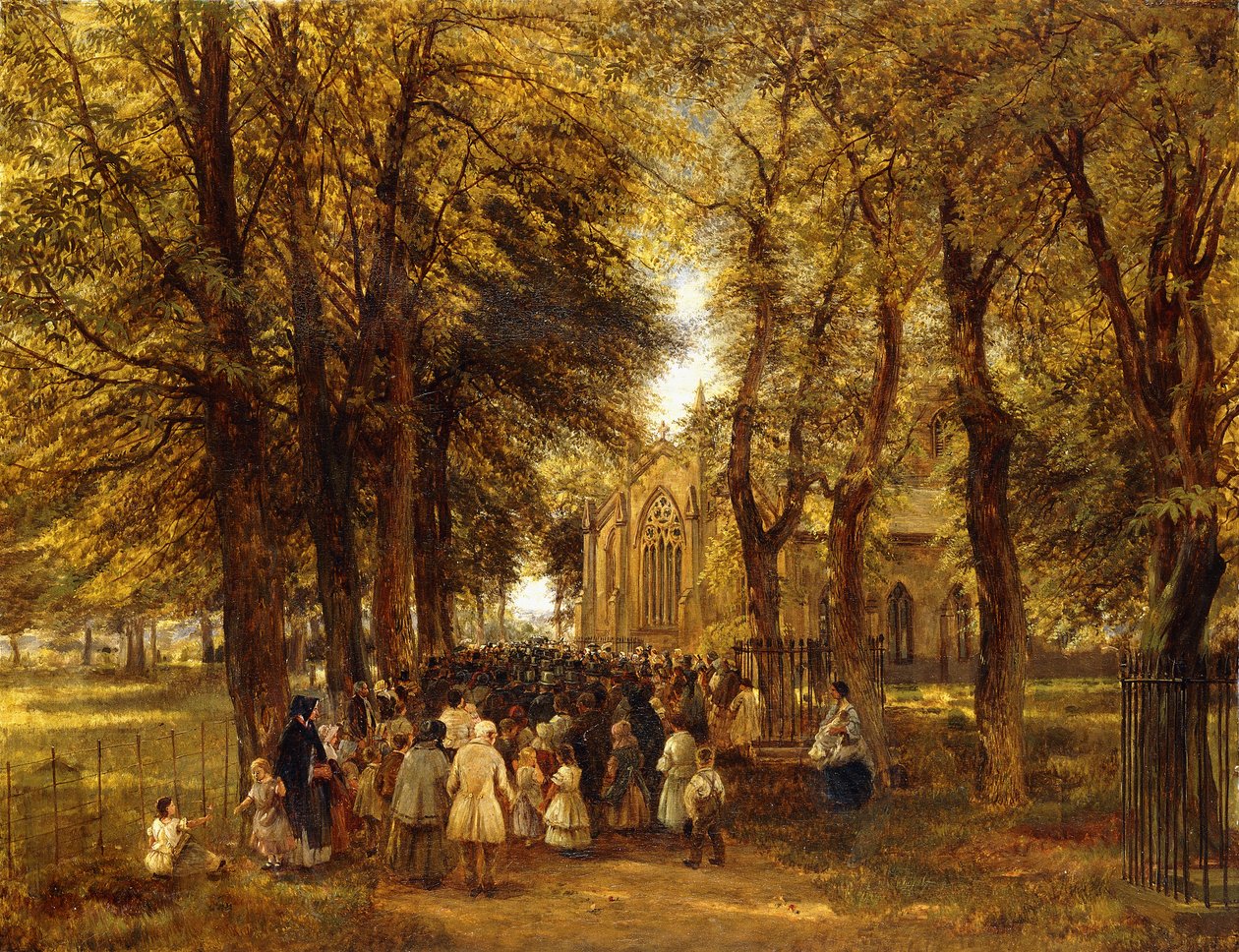 Kır Düğünü, by Charles Thomas Burt