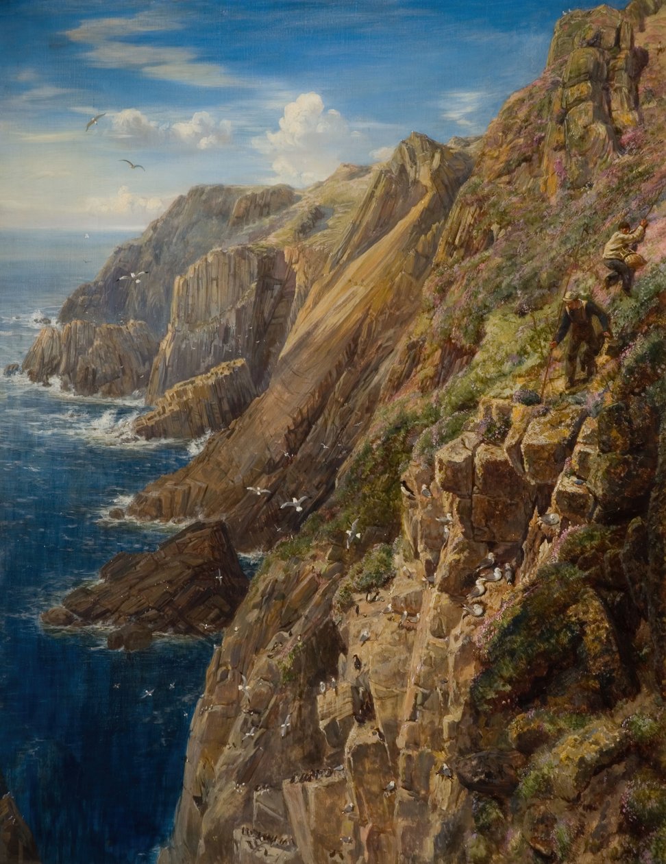 Lundy Adası, 1857. by Charles Thomas Burt