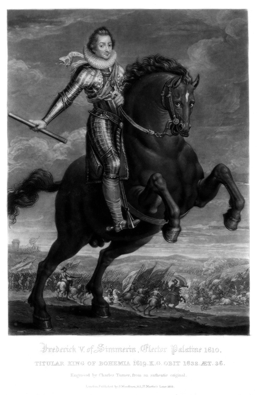 Frederick V, Seçmen Palantine, 1816. by Charles Turner