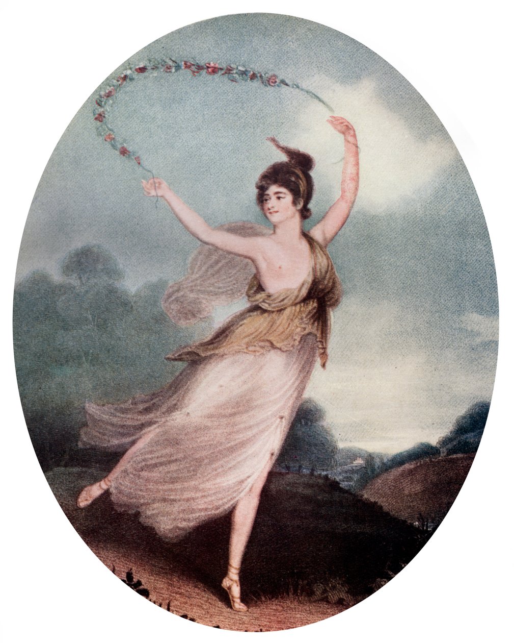 Bayan Celine Parisot, 1799. by Charles Turner