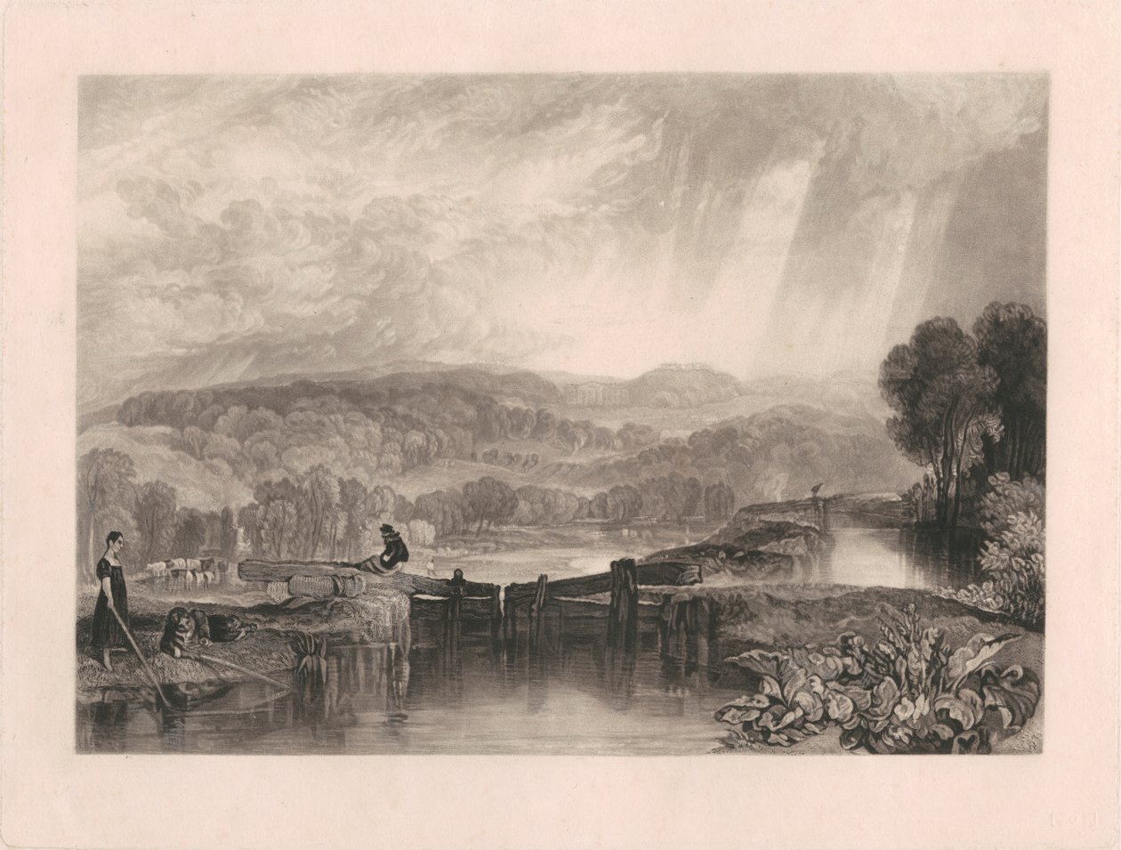 Rivers of England'dan daha fazla Park by Charles Turner
