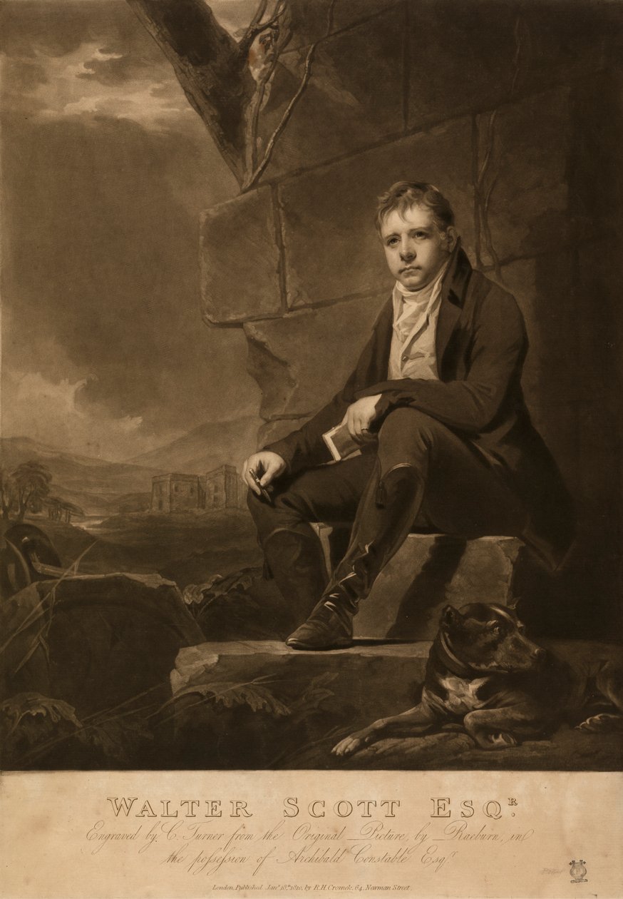 Sör Walter Scott by Charles Turner
