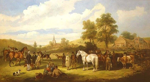 Bir Ülke Fuarı by Charles Waller Shayer