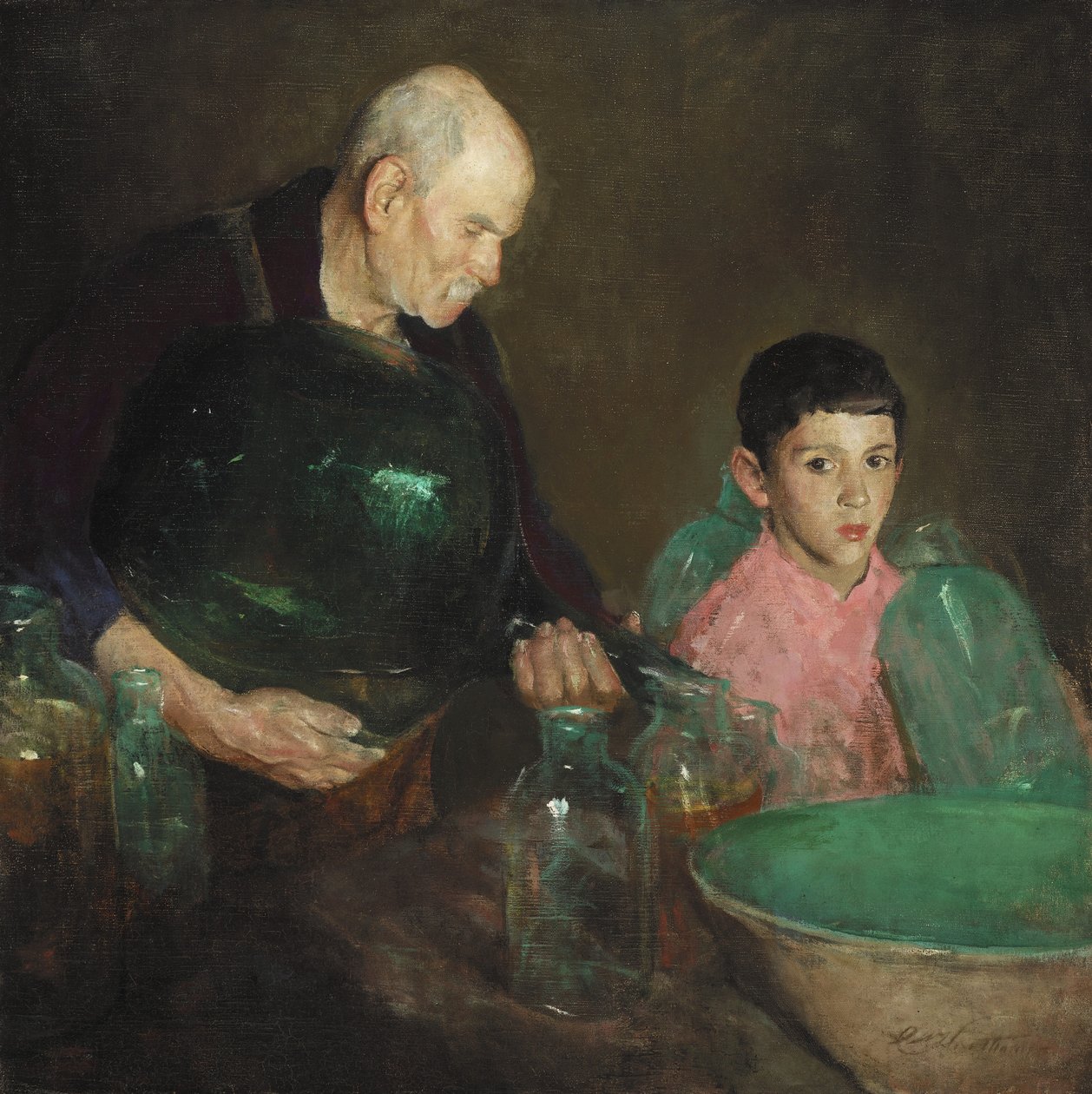 Rafineri Yağı, c.1910 by Charles Webster Hawthorne
