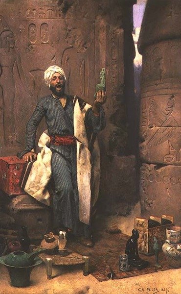 Antika Satıcısı by Charles Wilda