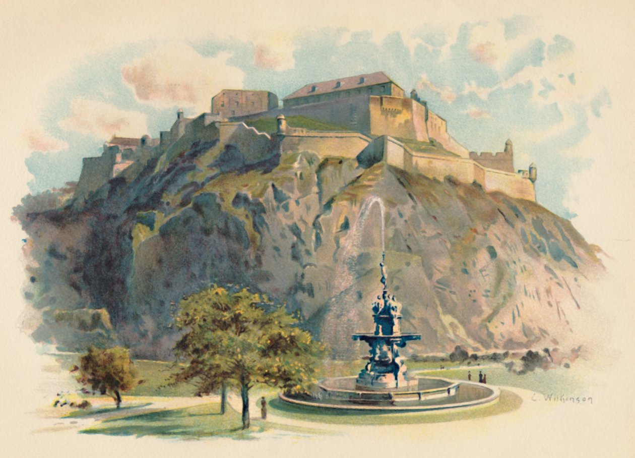 Kale Kayası, Edinburgh, c1890 by Charles Wilkinson