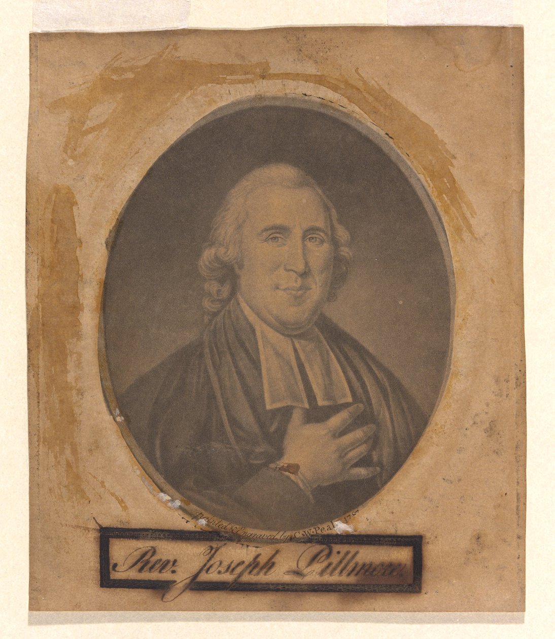 Rev. Joseph Pillmore by Charles Willson Peale