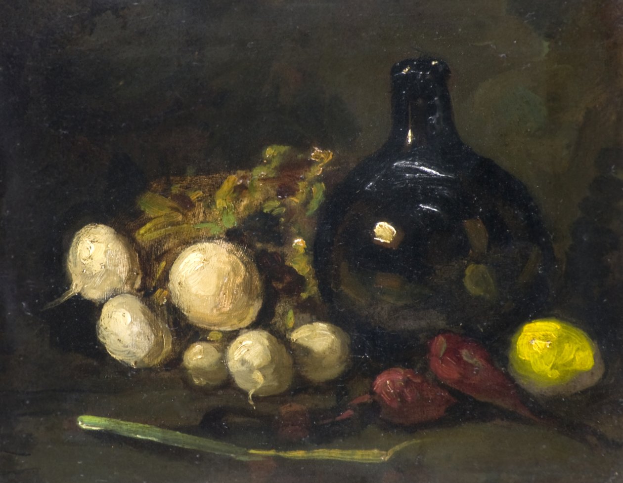 Natürmort (gemideki yağ) by Charles Woolford