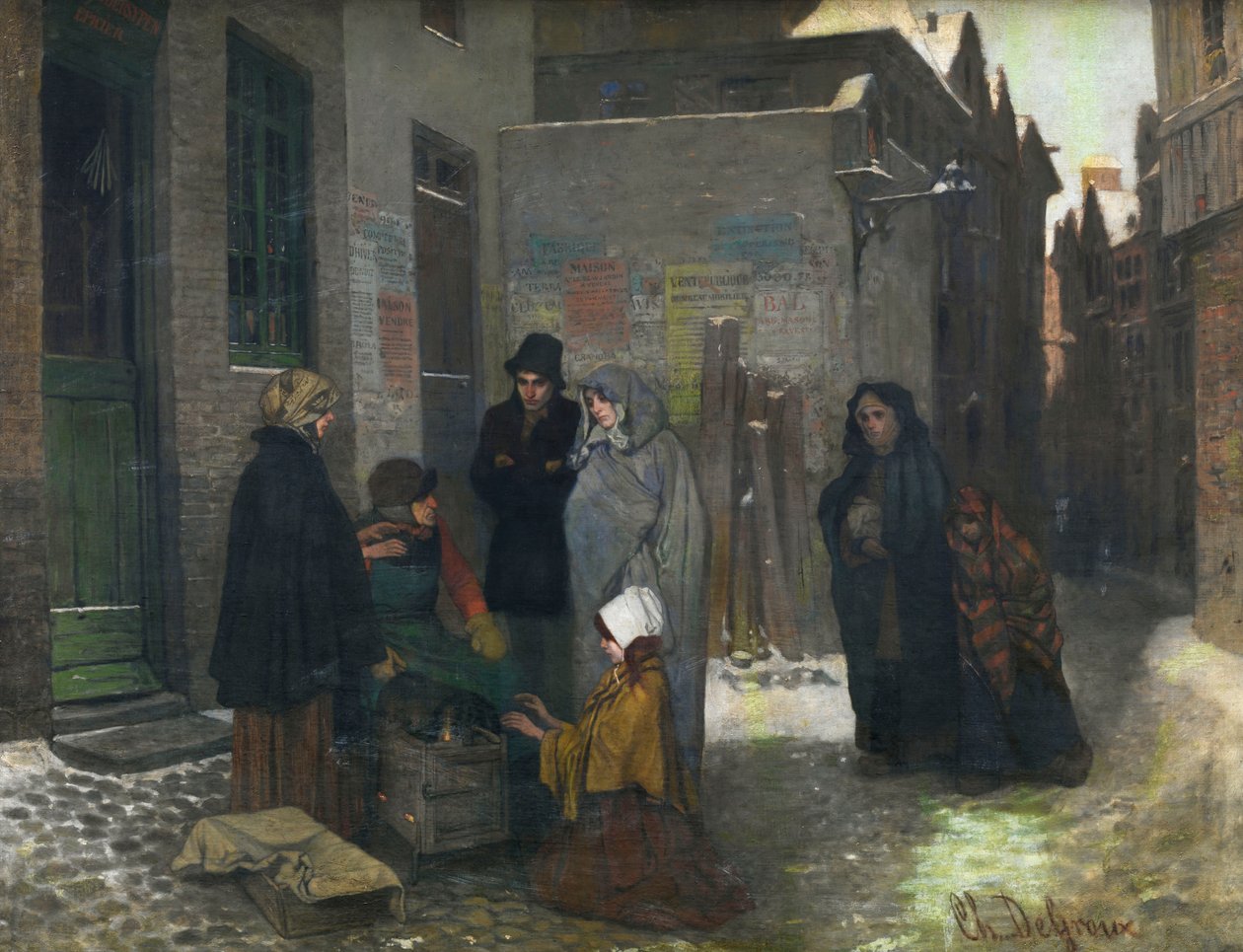 Kahve Kavurma by Charles de (1825 70) Groux