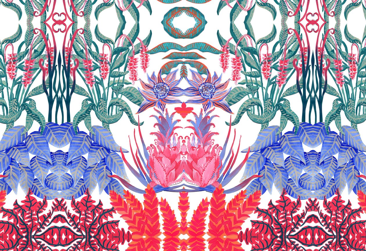 Jungle Jim, 2015 (akrilik) by Charlotte Orr