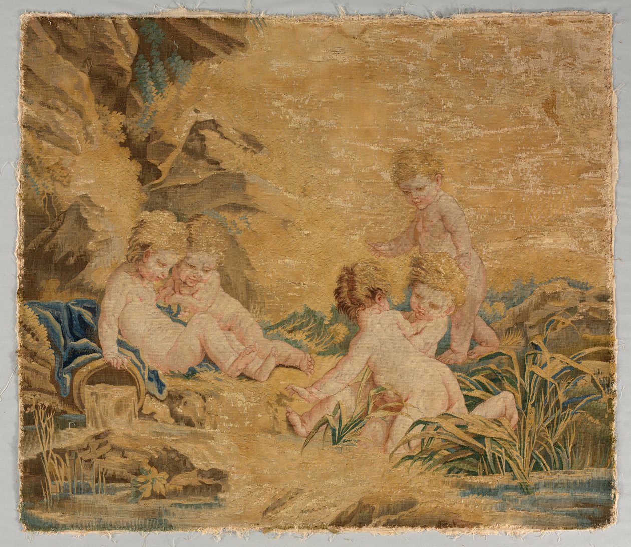 Oyun Oynayan Çocuklar: Banyo, 1700