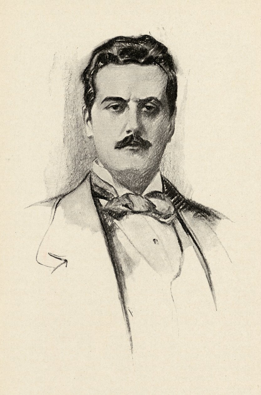 Giacomo Puccini (1858-1924) Olin Downes tarafından 